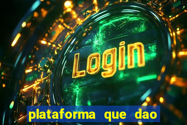 plataforma que dao bonus de cadastro